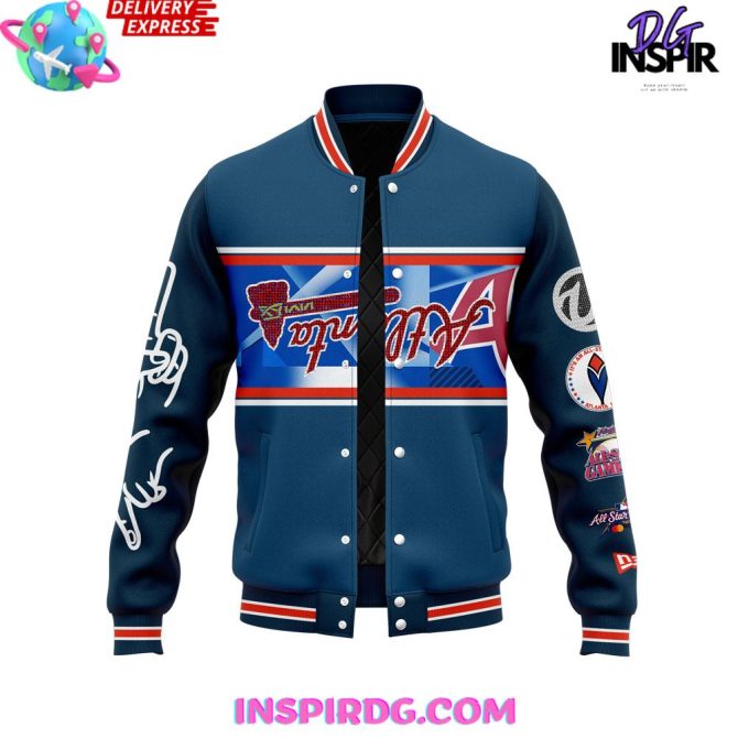 Atlanta Braves X Usher 2025 All-Star Baseball Jacket - Image 2