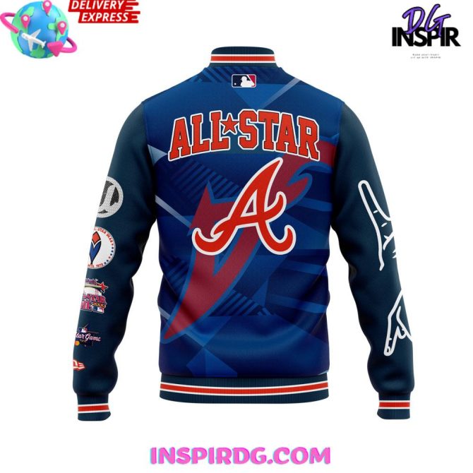 Atlanta Braves X Usher 2025 All-Star Baseball Jacket - Image 3