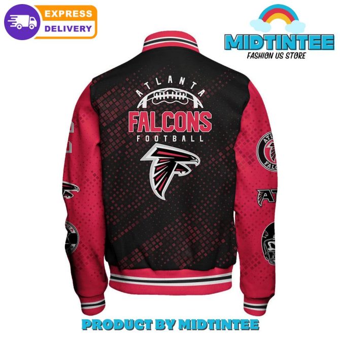 Atlanta Falcons 2024 Nfl Pattern Baseball Jacket - Image 3