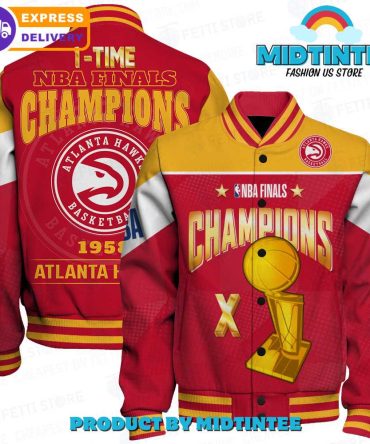 Atlanta Hawks Nba Finals Champions Varsity Jacket - Limited Edition Fan Gear