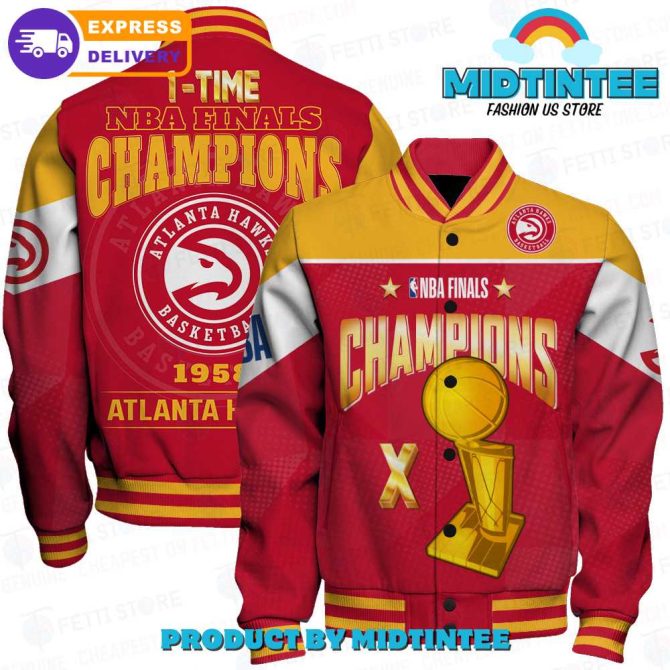 Atlanta Hawks Nba Finals Champions Varsity Jacket - Limited Edition Fan Gear