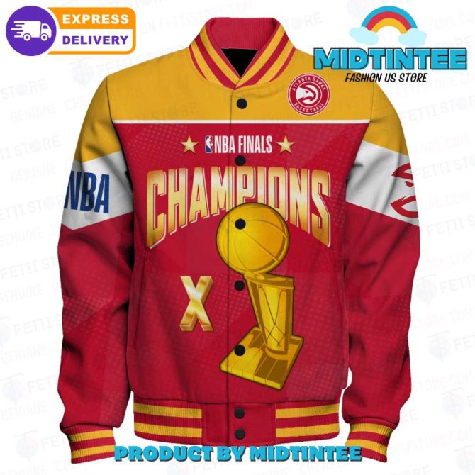 Atlanta Hawks Nba Finals Champions Varsity Jacket - Limited Edition Fan Gear - Image 2