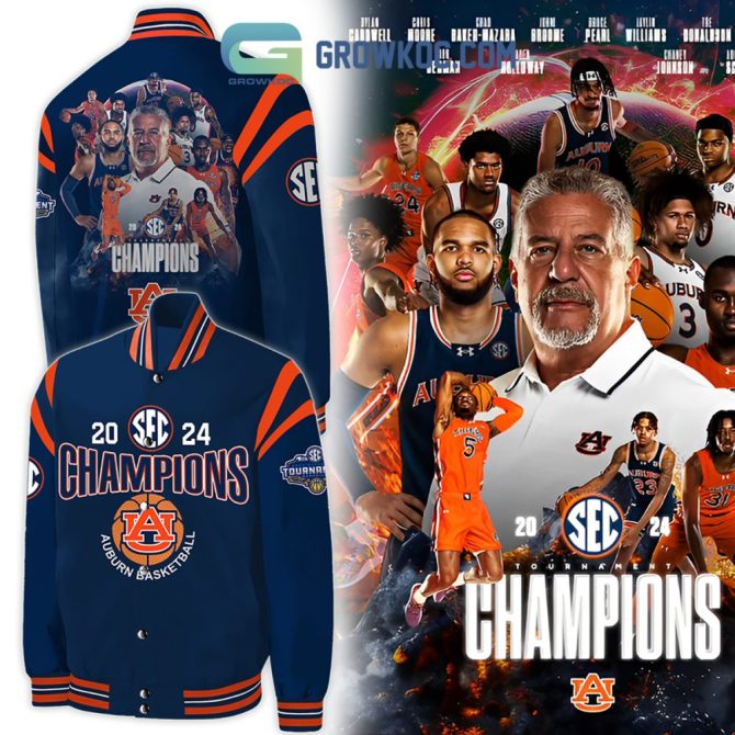 2024 Auburn Sec Champions Jacket – Celebrate Victory In Style!