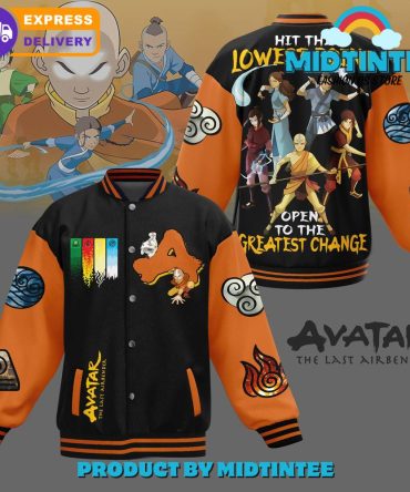 Avatar The Last Airbender Varsity Jacket - Unisex Anime Fan Apparel With Express Delivery
