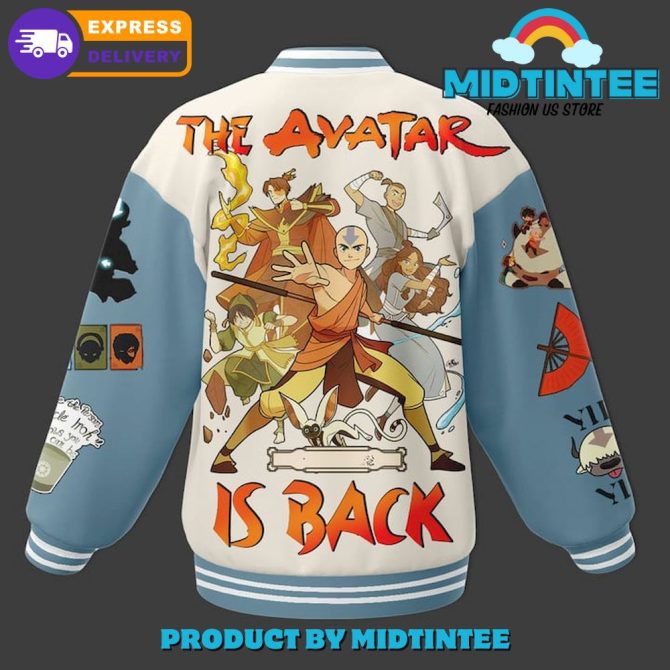Avatar The Last Airbender Is Back Baseball Jacket - Image 3
