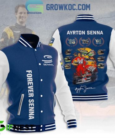 Ayrton Senna Tribute Jacket - Iconic Racing Design, Limited Edition Bomber