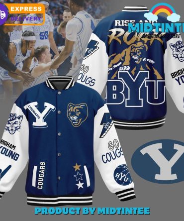 Byu Cougars Varsity Jacket - Retro Style, Fast Delivery, Perfect For Fans!