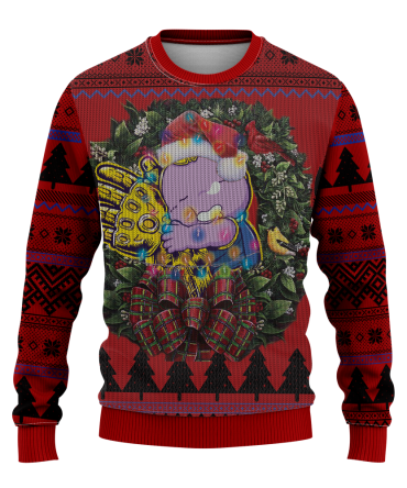 Baby Thanos Avengers Mc Ugly Christmas Sweater Thanksgiving Gift