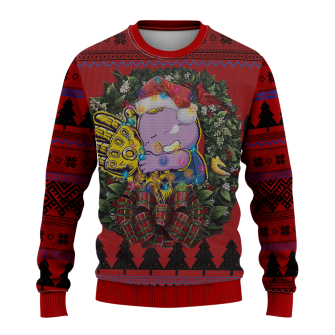 Baby Thanos Avengers Mc Ugly Christmas Sweater Thanksgiving Gift