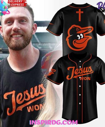 Baltimore Orioles Jesus Won Limited Edition Baseball Jersey