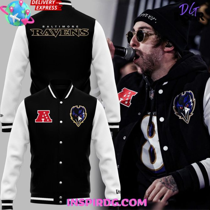Baltimore Ravens 2025 Third Down Varsity Jacket