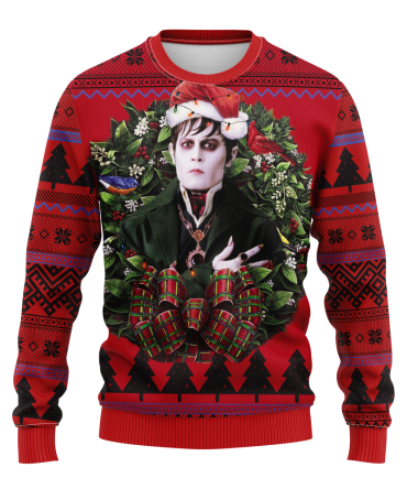 Barnabas Collins Dark Shadows Noel Mc Ugly Christmas Sweater Thanksgiving Gift