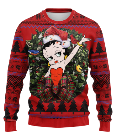 Betty Boop Noel Mc Ugly Christmas Sweater Thanksgiving Gift
