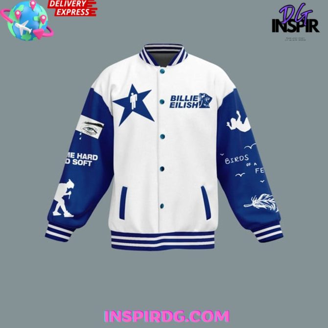 Billie Eilish "Birds Of A Feather" Special Varsity Jacket - Image 2