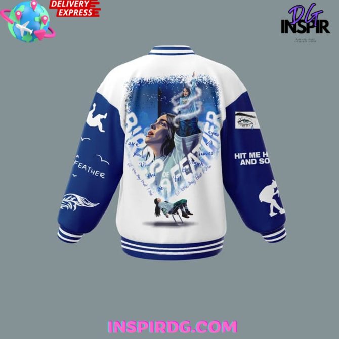 Billie Eilish "Birds Of A Feather" Special Varsity Jacket - Image 3