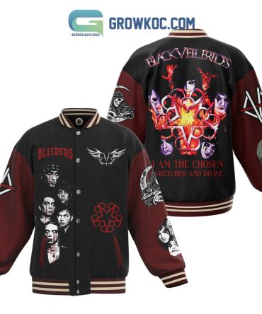 Black Veil Brides Varsity Jacket - Rock Band Design, Unisex, Limited Edition