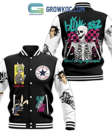 Blink-182 Varsity Jacket - Pop Punk Band Apparel With Bold Graphics & Classic Style