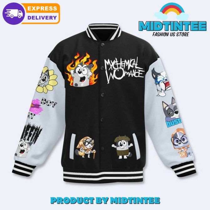 Bluey Muffin Energy Baseball Jacket - Image 2