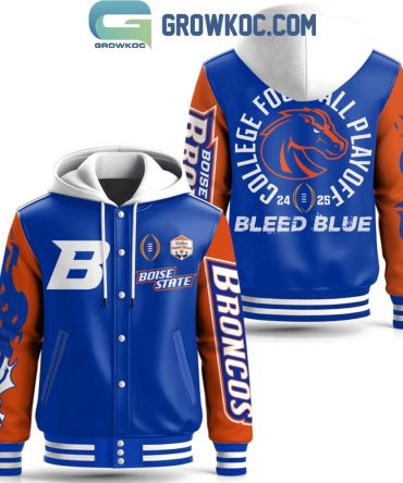 Boise State Broncos Varsity Jacket – Bold Blue & Orange Football Fan Gear