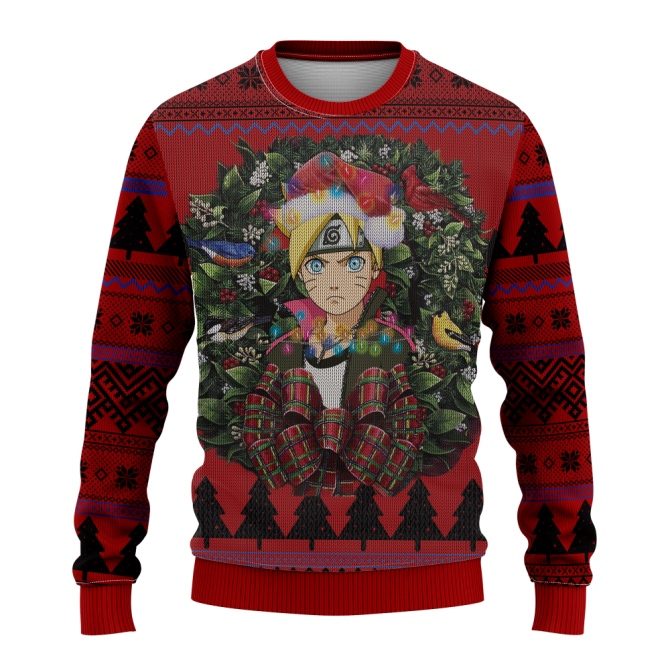 Boruto Mc Ugly Christmas Sweater Thanksgiving Gift - Image 3