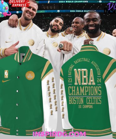 Boston Celtics 18X Nba Champions Special Green Jacket