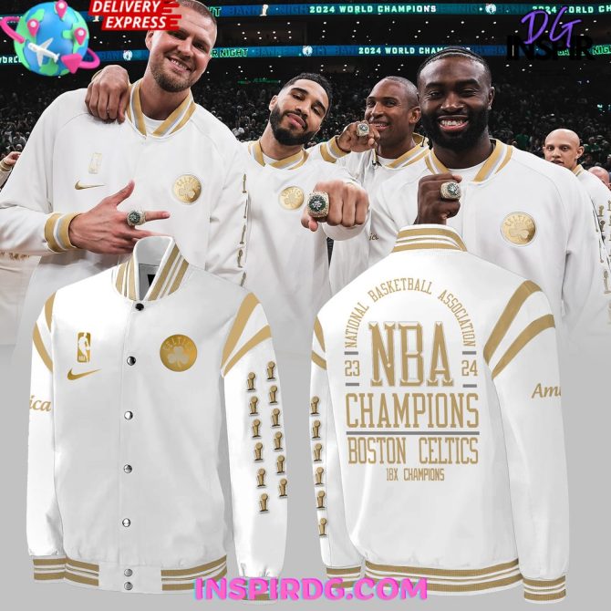 Boston Celtics 18X Nba Champions Special Jacket