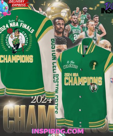 Boston Celtics 2024 Nba Finals Champions Baseball Jacket Stylish Design