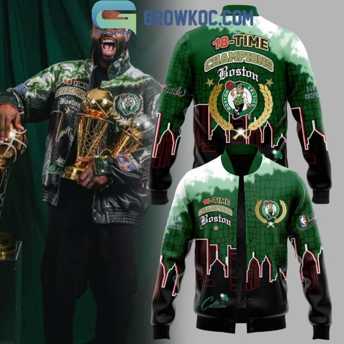 Celebrate Champions: Boston Celtics 18-Time Champs Jacket – Perfect Gift For Fans!