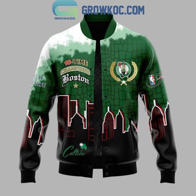 Celebrate Champions: Boston Celtics 18-Time Champs Jacket – Perfect Gift For Fans! - Image 2