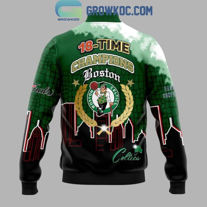 Celebrate Champions: Boston Celtics 18-Time Champs Jacket – Perfect Gift For Fans! - Image 3