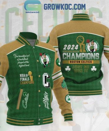 2024 Boston Celtics Champions Jacket - Celebrate Nba Victory In Style!