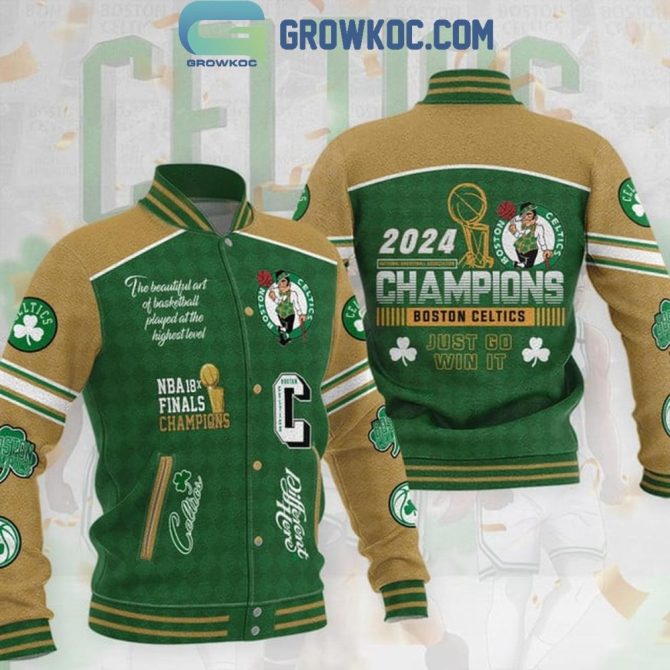 2024 Boston Celtics Champions Jacket - Celebrate Nba Victory In Style!