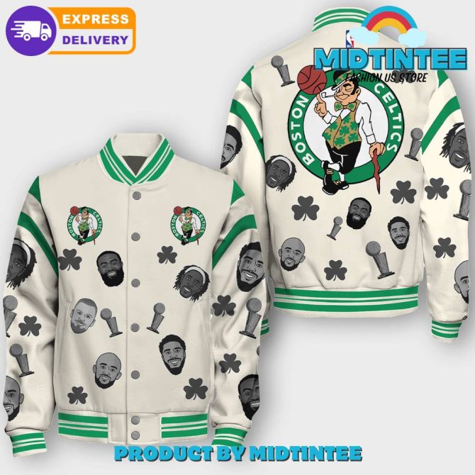 Boston Celtics Fan Bomber Jacket – Stylish, Comfortable & Iconic Design – Shop Now For Fast Delivery!