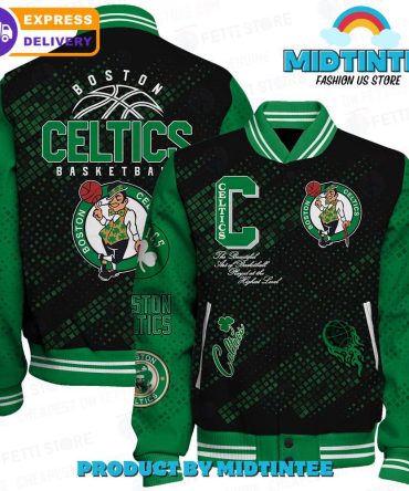 Boston Celtics Varsity Jacket - Premium Basketball Fan Gift, Limited Edition