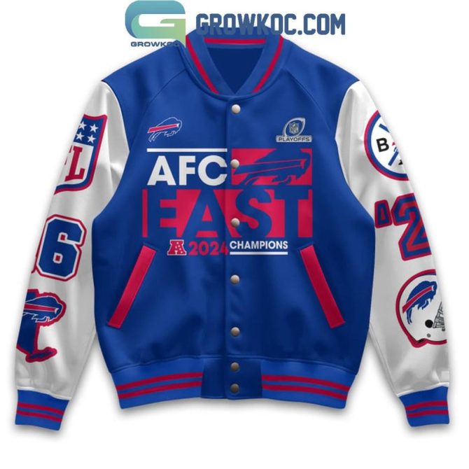 Afc East 2024 Champions Jacket - Bold Buffalo Design, Perfect For Fans! - Image 2