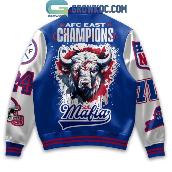 Afc East 2024 Champions Jacket - Bold Buffalo Design, Perfect For Fans! - Image 3