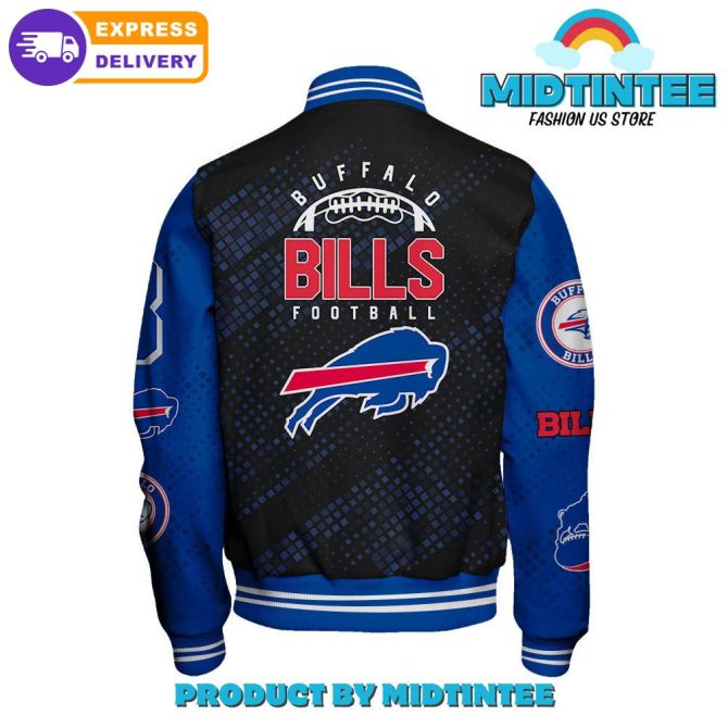Buffalo Bills 2024 Nfl Pattern Baseball Jacket - Image 3