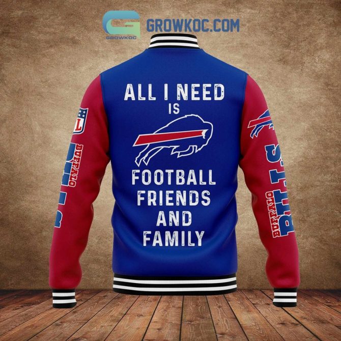 Customizable Buffalo Bills Varsity Jacket – Perfect For Football Fans & Family Bonding - Image 3
