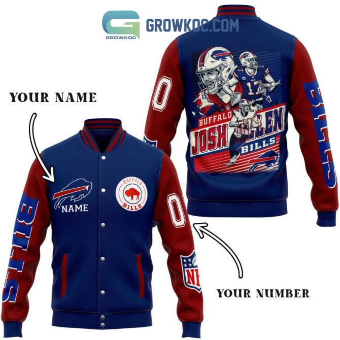 Custom Buffalo Bills Varsity Jacket – Personalize With Your Name & Number!