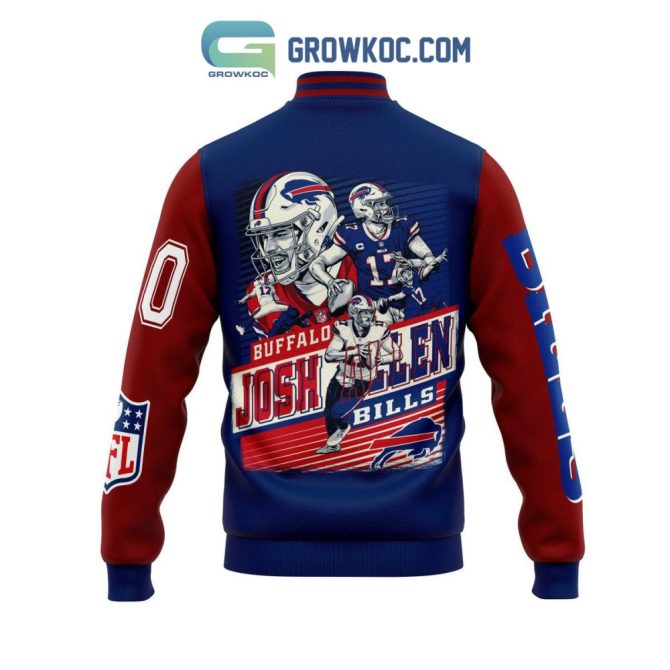 Custom Buffalo Bills Varsity Jacket – Personalize With Your Name & Number! - Image 2