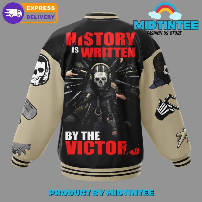 Call Of Duty Varsity Jacket - Skull Design , Fast Shipping , Limited Edition - Image 3