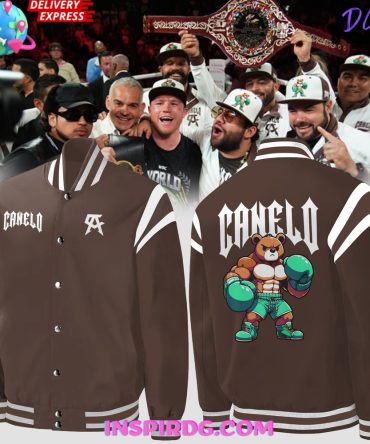 Canelo Bear Boxing Limited Edition Baseball Jacket