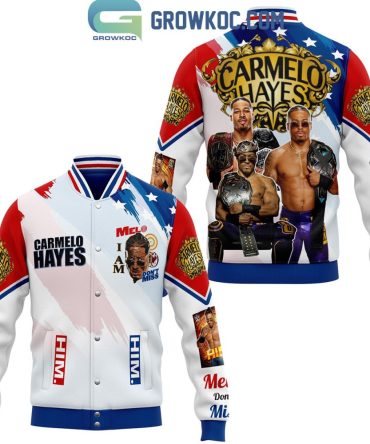 Exclusive Carmelo Hayes Champion Bomber Jacket - Limited Edition Wrestling Apparel