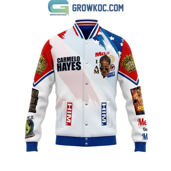 Exclusive Carmelo Hayes Champion Bomber Jacket - Limited Edition Wrestling Apparel - Image 3