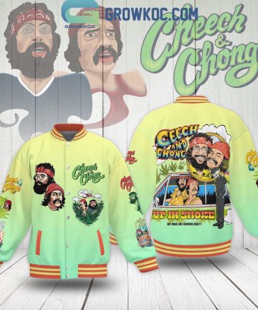 Vintage Cheech & Chong Bomber Jacket - Retro Movie Art, Unisex, Cozy & Stylish Outerwear