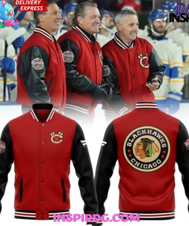 Chicago Blackhawks Nhl Winter Classic 2025 Red Jacket
