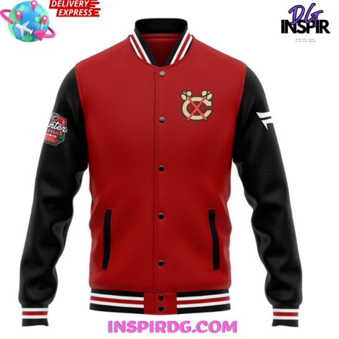 Chicago Blackhawks Nhl Winter Classic 2025 Red Jacket - Image 2