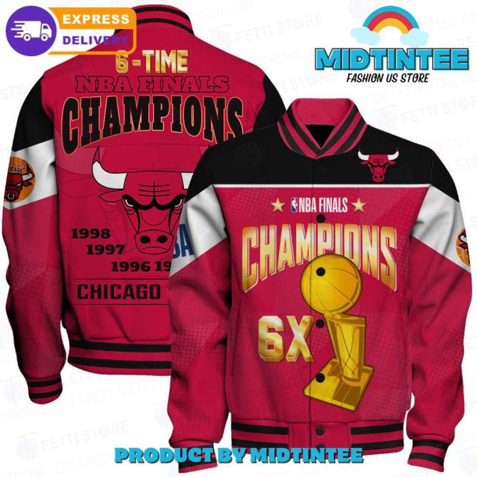Chicago 6X Nba Finals Champions Jacket - Limited Edition, Express Delivery