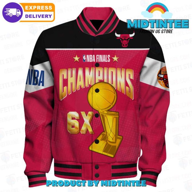 Chicago 6X Nba Finals Champions Jacket - Limited Edition, Express Delivery - Image 2