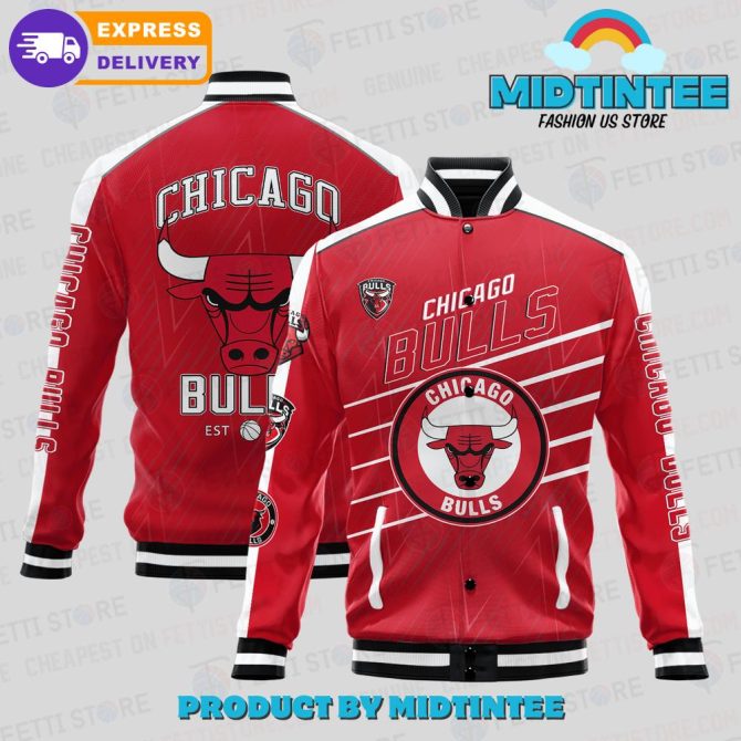 Chicago Bulls Red Bomber Jacket – Stylish Team Apparel With Fast Shipping